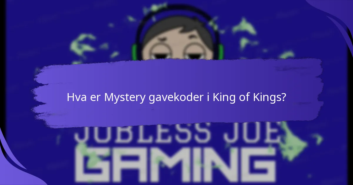 Hvilke belønninger kan spillere forvente fra Mystery gavekoder?