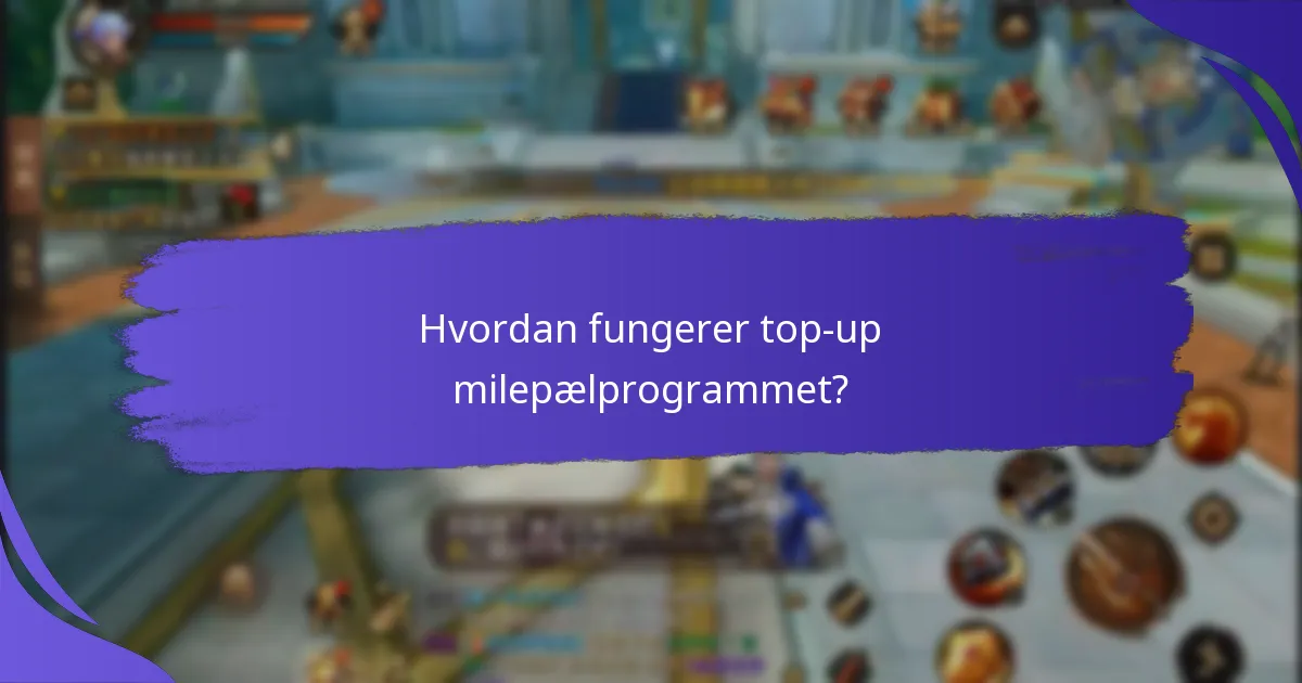 Hvordan kan brukere registrere seg i et top-up milepælprogram?