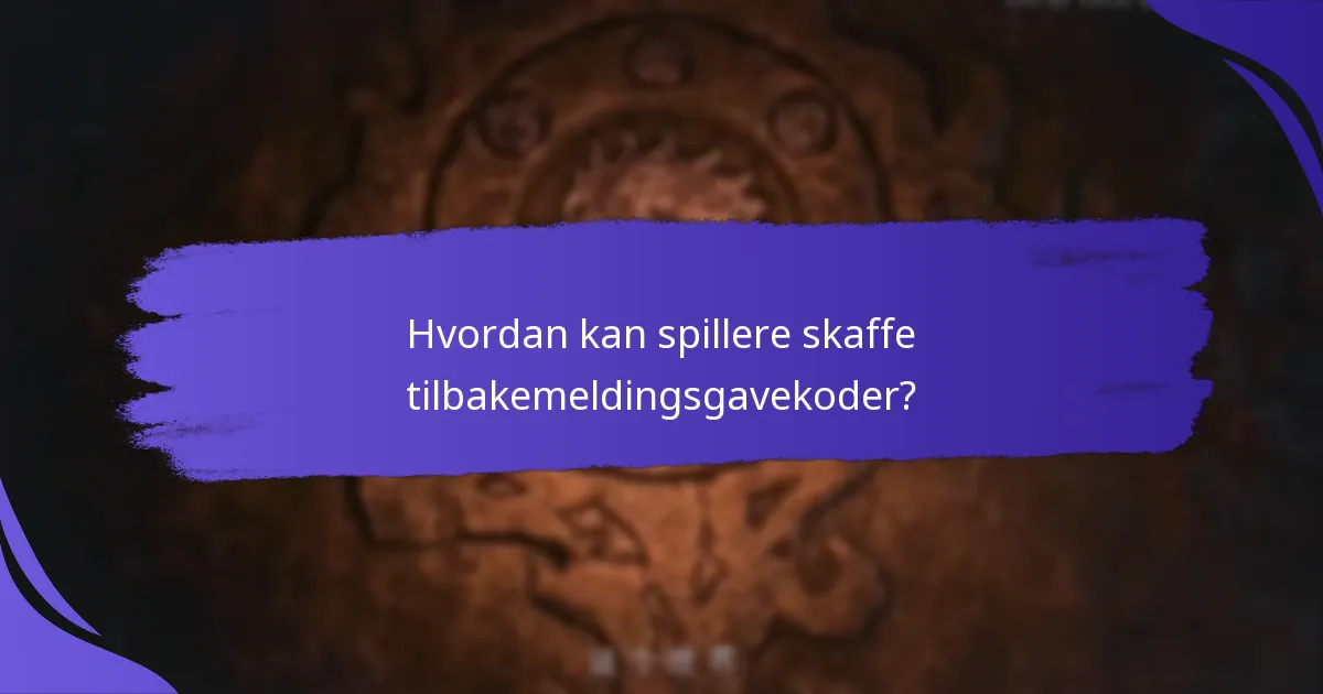 Hvordan sammenlignes tilbakemeldingsgavekoder i King of Kings med andre spill?